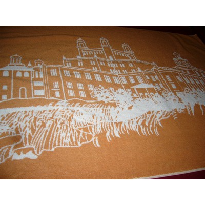 Custom Woven Beach Towel USA