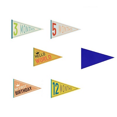 8" x 18" Felt Pennant