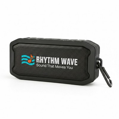 Rugged IPX7 Waterproof Wireless Speaker