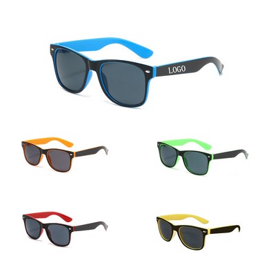 Vintage Two-Tone Sunglasses