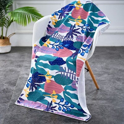 TerryGlow 250 GSM Sublimated Beach Towel