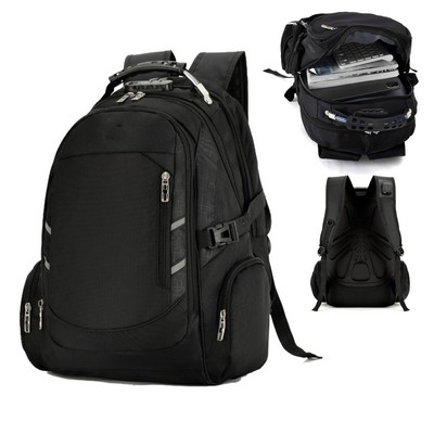 Business Laptop Backpack With RFID Pockets Travel Backpack