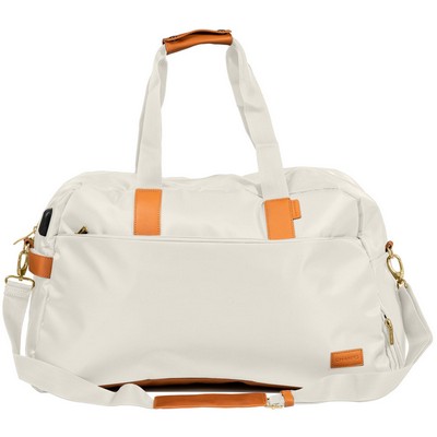 Champs Luggage Ivory The Weekender Duffle Bag Size 12"X21"X7"