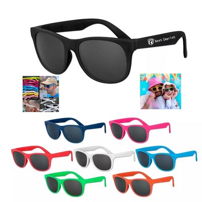 Promotional Premium Solid Classic Sunglasses