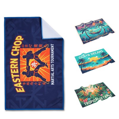 Premium 400GSM Sublimated Rally Towel