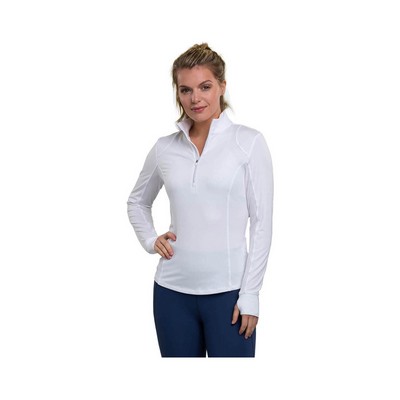 Zero Restriction Women's Renae Quarter-Zip Mock Neck
