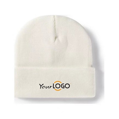 Knit Roll Cuff Beanie