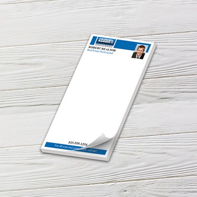 Full-Color Notepads - 25 Sheets (3" x 6")