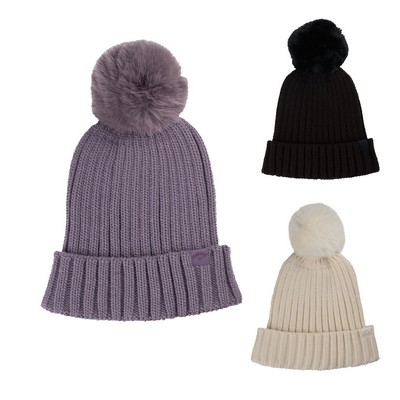 Callaway Women's Extended Season Beanie with Pom