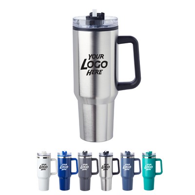 Hugo Plastic Interior Stainless Steel Travel Mugs 40 oz