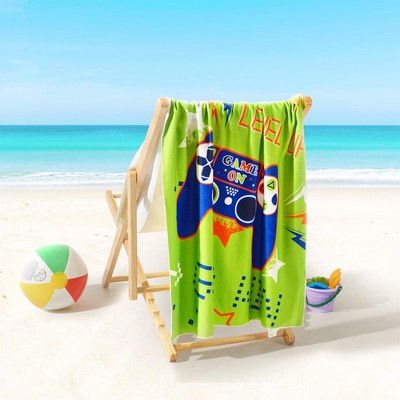 Sublimated Microfiber Beach Towel (40" x 75")