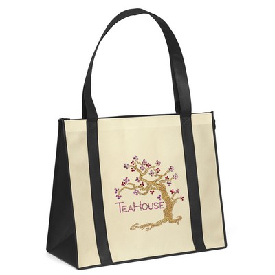 Del Mar - Zipper-Close Tote - Sparkle (18" x 8" x 15")