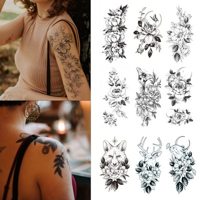 Custom Waterproof Temporary Tattoo Stickers