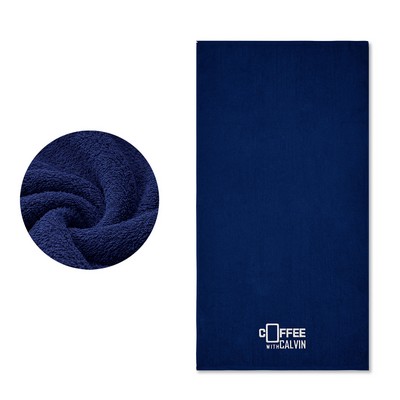 Custom Embroidery Cotton Beach Towel 500GSM