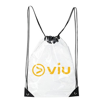 Clear Drawstring Backpack