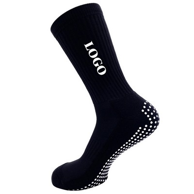 Towel Bottom Mid Barrel Basketball Socks