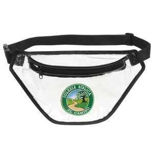 Clear PVC Fanny Pack | Stadium & Venue Compliant