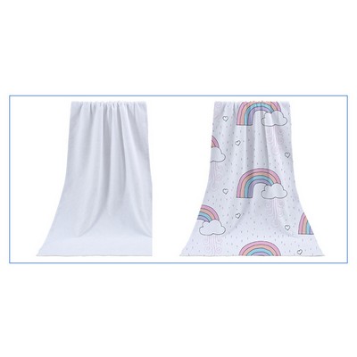 30x60" Microfiber Double-side Velvet Beach Towel